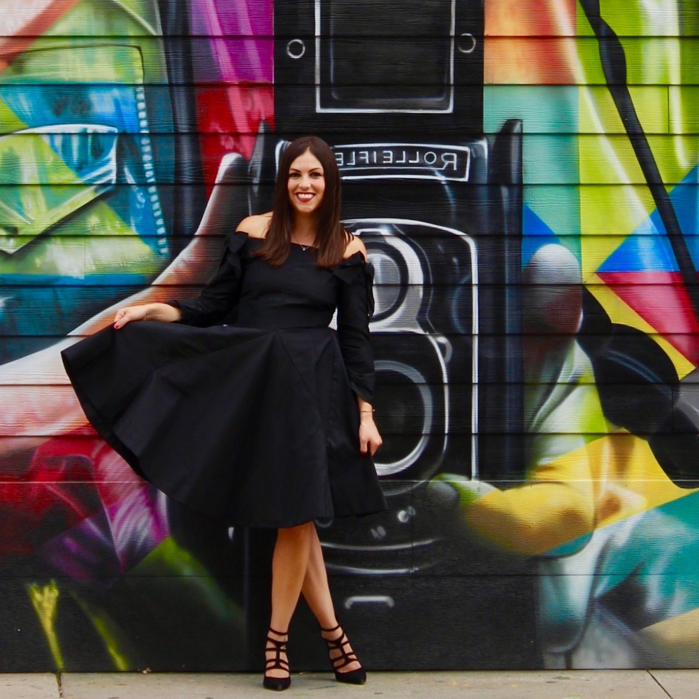 🌟VINTAGE🌟 Bill Blass "Black Bows" Cocktail Dress